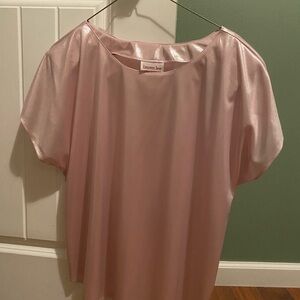 Vintage pink  Satin Women's Top